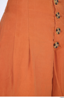 Zolzaya casual dressed hips orange wide leg trousers 0002.jpg